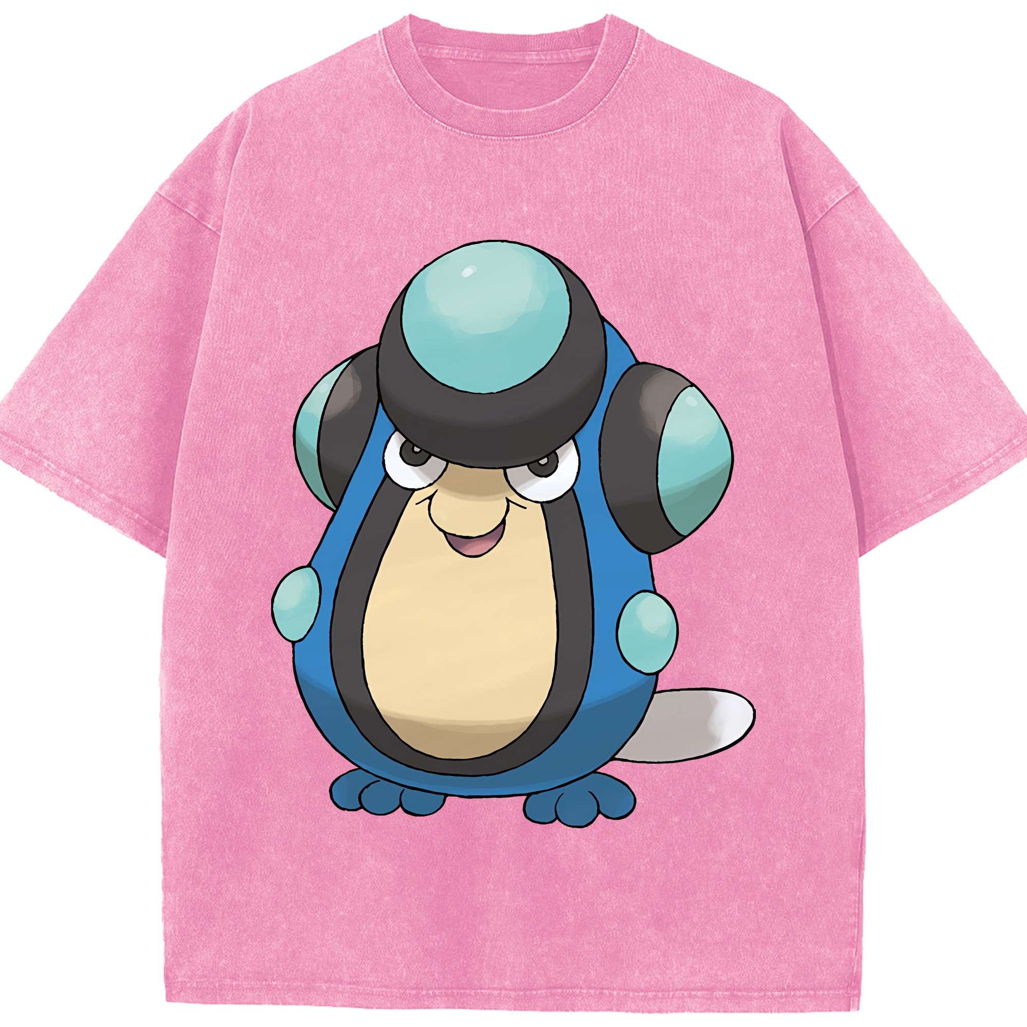 （画像用） ポケットモンスター Pokémon 綿100% ヴィンテージ風 半袖Tシャツ（フロントプリント）